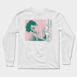 Billy MacKenzie //// 80s Aesthetic Fan Art Design Long Sleeve T-Shirt